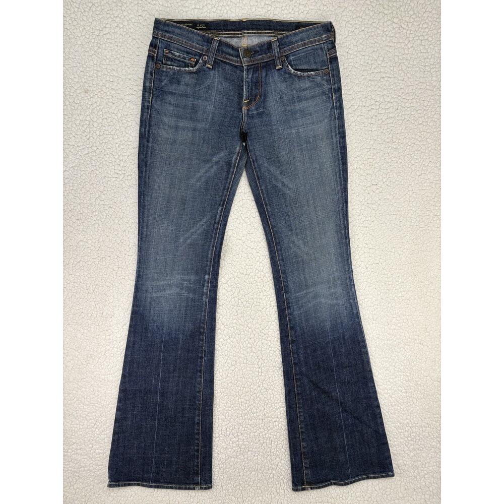 Citizens of Humanity Jeans Womens 30 Stretch Flare Low Rise Gabrielle H Yoke